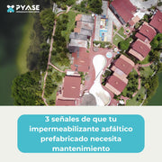 3 señales de que tu impermeabilizante asfáltico prefabricado necesita mantenimiento