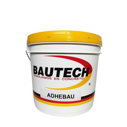 Adhebau E Bautech adhesivo para mejorar adherencia en concreto, mortero y mezclas cementicias de 4 L.