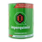 Impercoat Cemento Wet Imperquimia cemento asfáltico para reparaciones en superficies húmedas presentación 4 lts.
