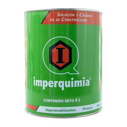 Impercoat Cemento Wet Imperquimia cemento asfáltico para reparaciones en superficies húmedas presentación 4 lts.