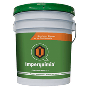 Impercoat SL-40 Fibra Imperquimia impermeabilizante asfáltico fibratado en cubeta de 19 litros.