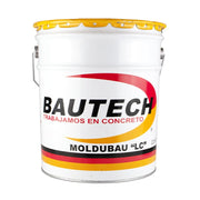 Moldubau LC Bautech desmoldante para concreto, cimbras y moldes en obra.