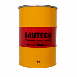 Moldubau LC Bautech desmoldante para concreto en tambor de 200 litros.