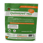 Quimicret Fibra Imperquimia microfibra de polipropileno para concreto y mortero en presentación de 100 gr.