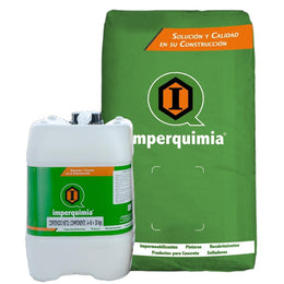 Sellokote Elastoflex Imperquimia sistema impermeable cementicio flexible gris de 30 kg para albercas, cisternas y superficies de concreto.