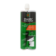 Unecreto Epoxi Anclaje Imperquimia adhesivo epóxico estructural para anclajes en concreto presentación 450 ml.