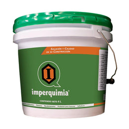 Unecreto E Imperquimia adhesivo de látex de 4 L para unir concreto o mortero nuevo con viejo.