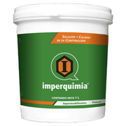 Unecreto Tek Imperquimia adhesivo de látex para concreto y mortero en presentación de 1 litro.