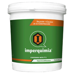 Unecreto Tek Imperquimia adhesivo de látex para concreto y mortero en presentación de 1 litro.