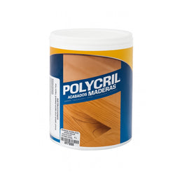 POLYCRIL BARNIZ ACRÍLICO BASE AGUA TRANSPARENTE 4 LT